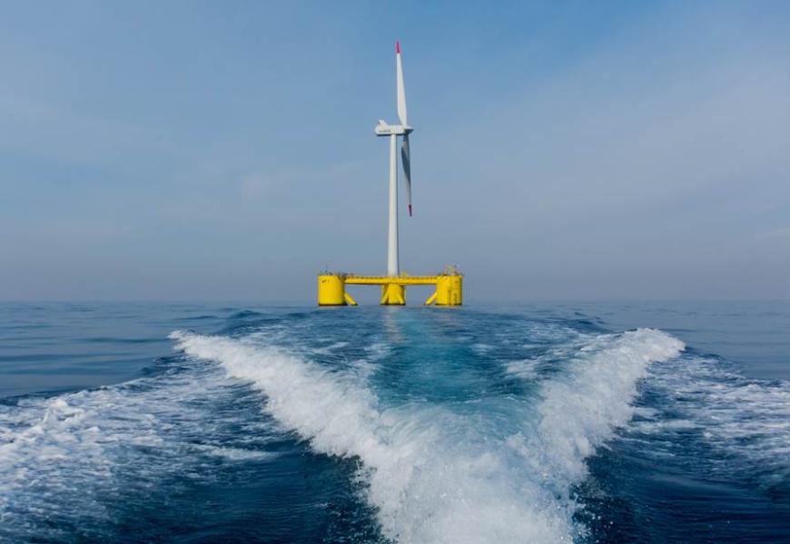 Continental Europe’s first floating wind farm makes dramatic carbon savings
